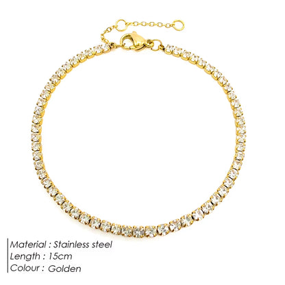 EmpressGleam™ Zirconia Tennis Bracelet – Timeless Sparkle, Effortless Sophistication