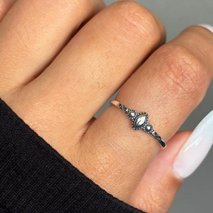 Whisper of Bali Dainty Silver Ring – Timeless Simplicity with Island Soul