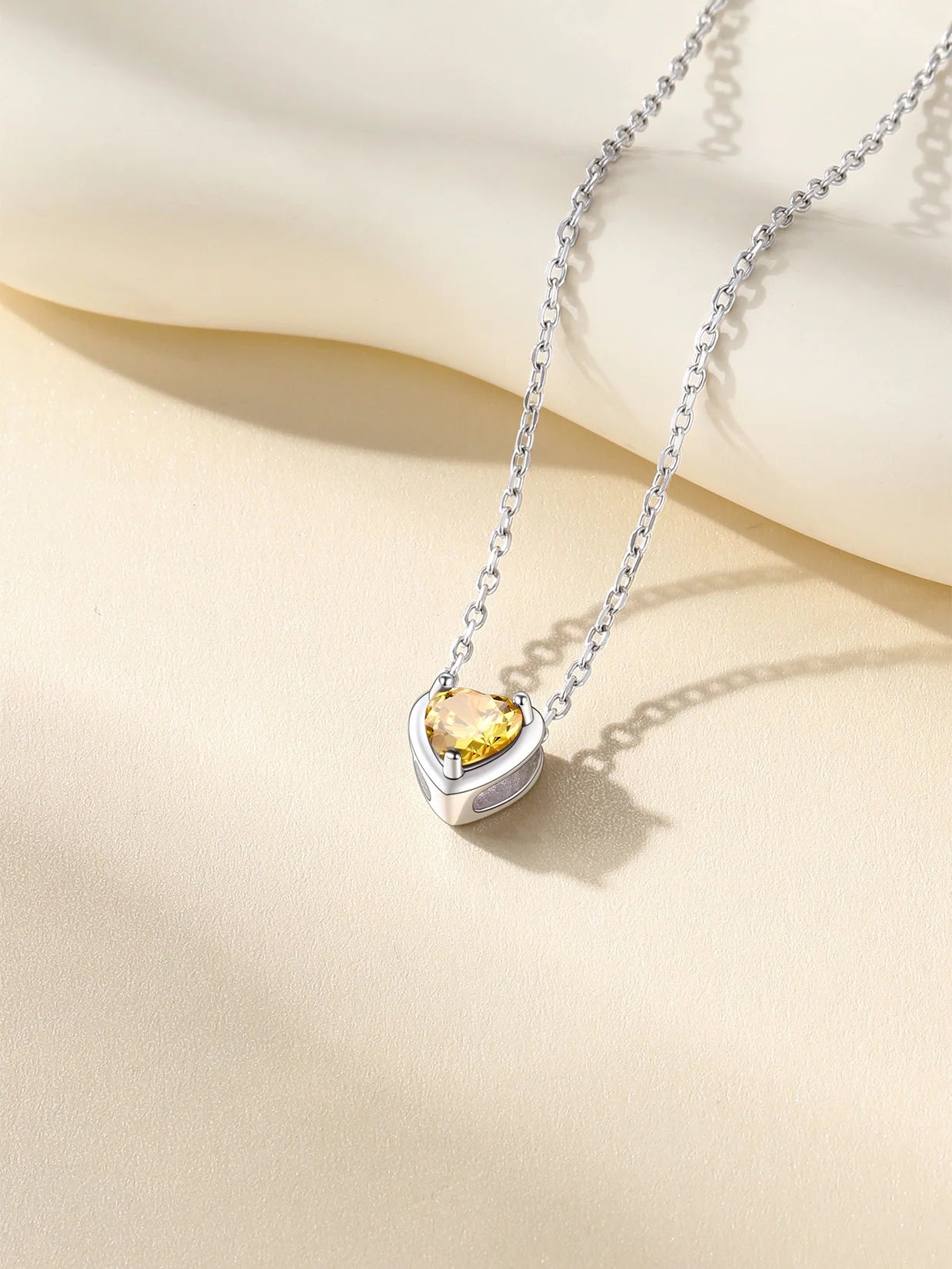 Silver Earrings for Women 925 Sterling Silver Heart Birthstone Stud Earrings Birthday Jewelry Gift