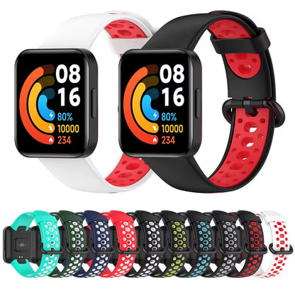 Silicone Strap for Xiaomi Mi Watch Lite / Watch 2 Watch Charger Protector Case Bracelet Watch Band for  Watch / 2 Lite