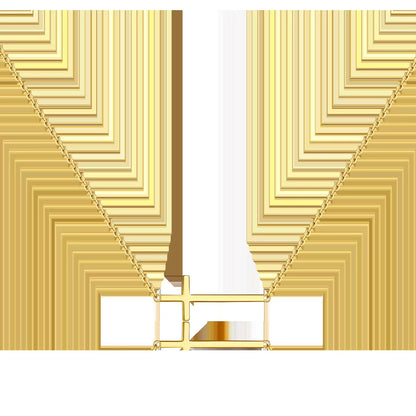 PureGrace™ 925 Sterling Silver Cross Necklace – Timeless Elegance, Redefined