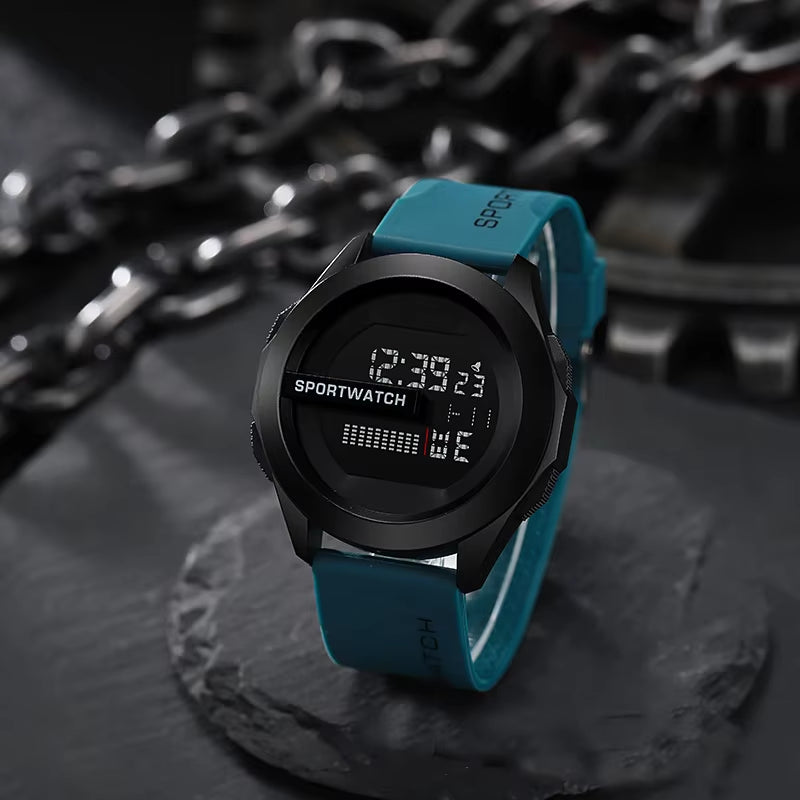 Sport Electronic Watch for Man Luxury Digital Wristwatch Stopwatch Luminous with Date Week Waterproof Men Watches