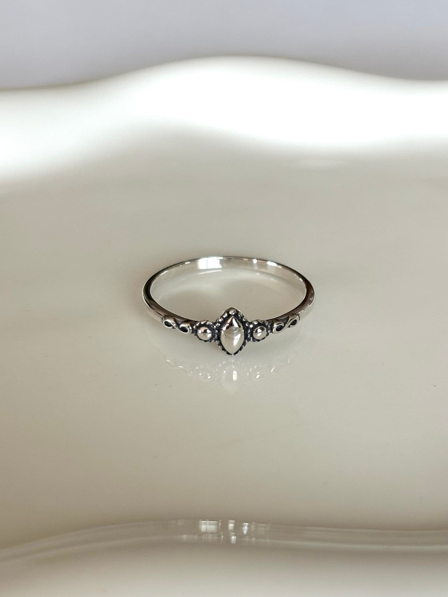 Whisper of Bali Dainty Silver Ring – Timeless Simplicity with Island Soul